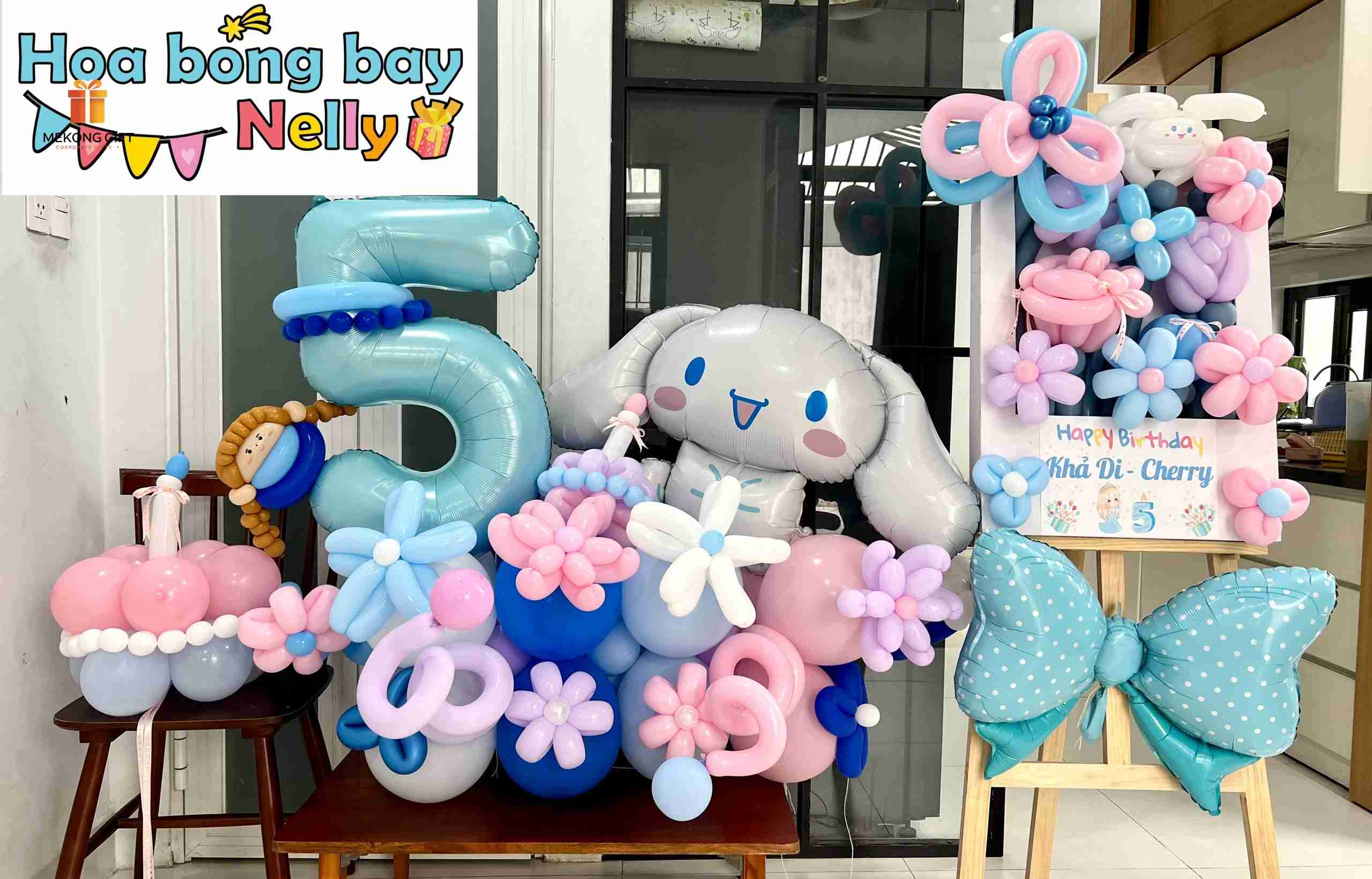 Đặt Bong Bóng Tạo Hình Trang Trí Sinh Nhật Đẹp Tại TP.HCM